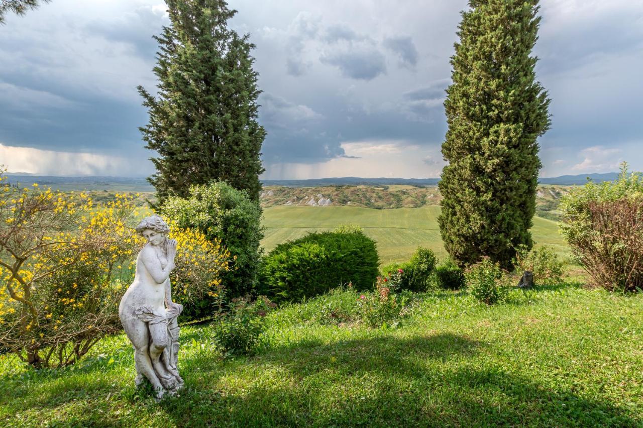 Tuscany Balcony: Crete Senesi Casetta Exterior photo