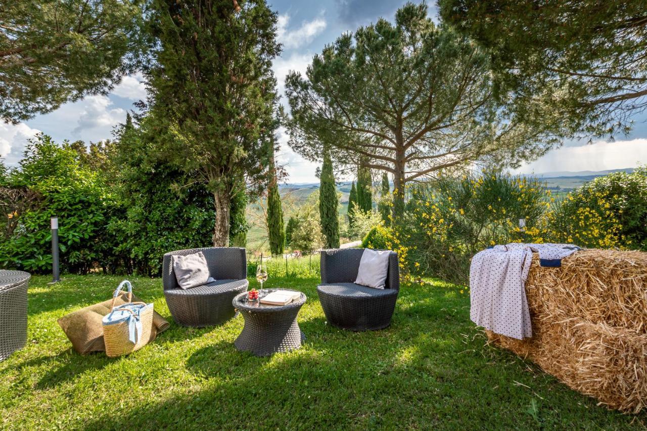 Tuscany Balcony: Crete Senesi Casetta Exterior photo