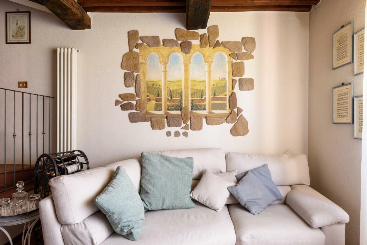 Tuscany Balcony: Crete Senesi Casetta Exterior photo