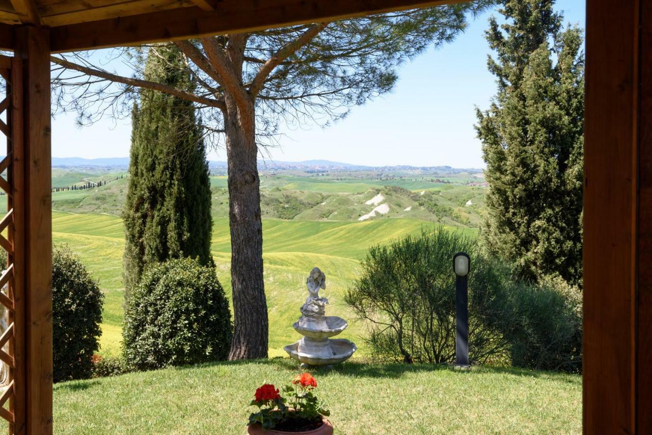 Tuscany Balcony: Crete Senesi Casetta Exterior photo