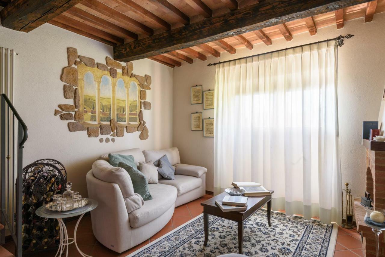 Tuscany Balcony: Crete Senesi Casetta Exterior photo